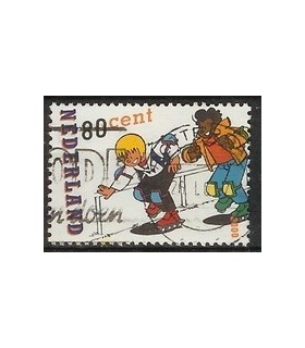 1919 Strippostzegel (o)
