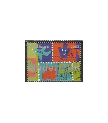 2194 Land Lucht Water zegel (o)