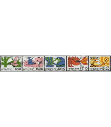 912 - 916 Kinderzegels (xx)