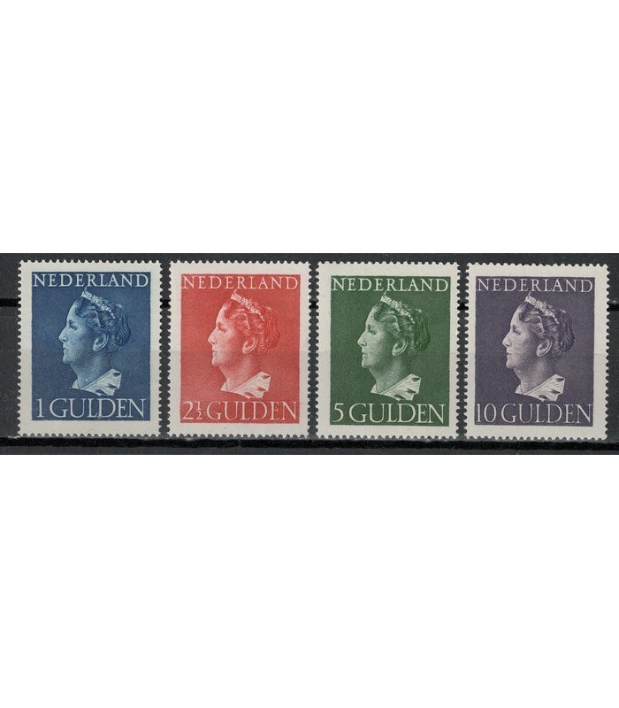 346 - 349 Koningin Wilhelmina (x) 346 - 349 Koningin Wilhelmina (x)
