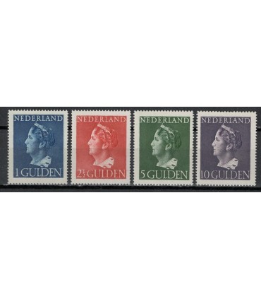 346 - 349 Koningin Wilhelmina (x)