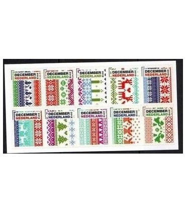 3002 - 3011 Decemberzegels (xx) half vel