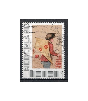 Anton Pieck Jongen met vlieger (o) 