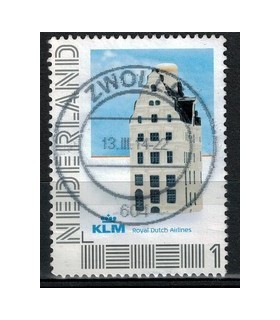 2751 D -25 Delftsblauwe KLM huisjes (o) 