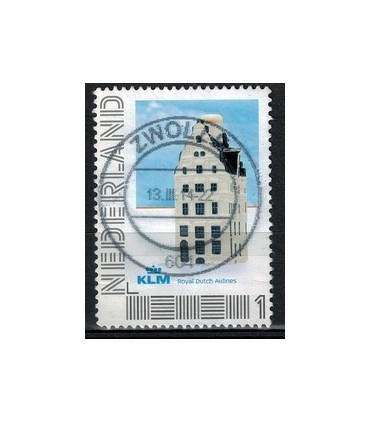 2751 D -25 Delftsblauwe KLM huisjes (o) 