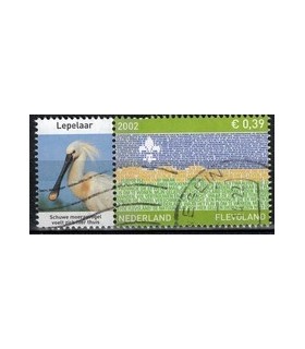 2076 Provinciezegel TAB (o) lepelaar links