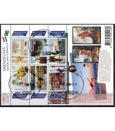2658 - 2663 Grenzeloos Nederland Brazilie (o)