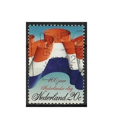 1010 NederlandseVlag zegels (o)