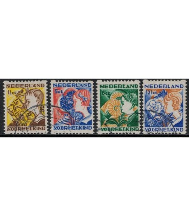 R94 - R97 Kinderzegel (o)