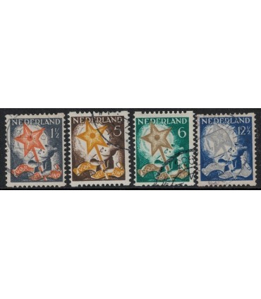 R98 - R101 Kinderzegel (o)