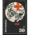 1018 Rode Kruis zegel (o)