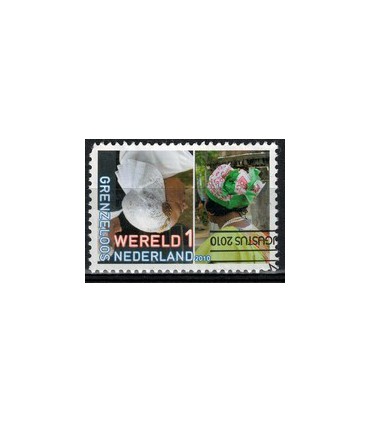 2757 Grenzeloos Nederland - Suriname (o)