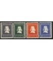 578 - 581 Riebeeckzegels (x)