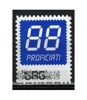 2671c Felicitatiezegel proficiat (o)