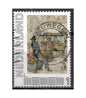 2751 Af 12 Anton Pieck markten (o)