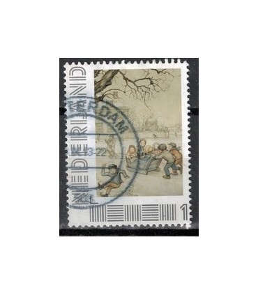 2751 Af 17 Anton Pieck op gladde ijzers (o) 