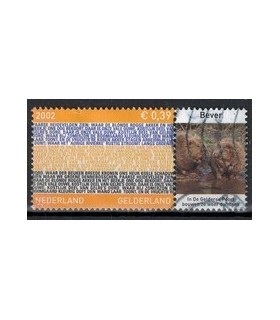 2068 Provinciezegel TAB (o) bever