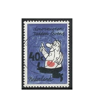 1161 Rode Kruis zegel (o)