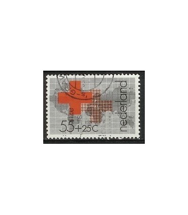1163 Rode Kruis zegel (o)