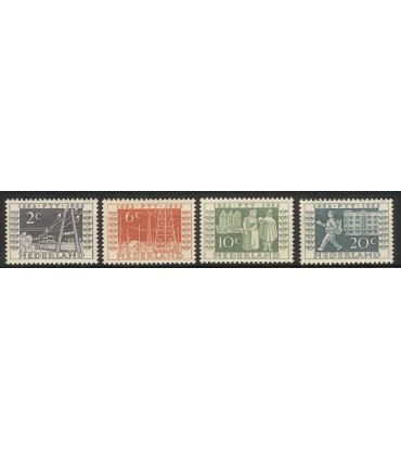 588 - 591 Jubileumzegels (xx)