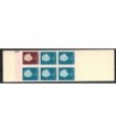 PB03yD (xx) blauw, paars en bruin