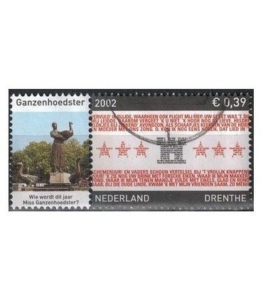 2066 Provinciezegel TAB (o) ganzenhoedster