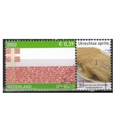 2072 Provinciezegel TAB (o) sprits
