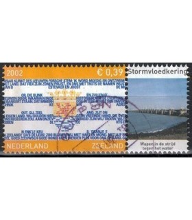 2075 Provinciezegel TAB (o) stormvloedkering
