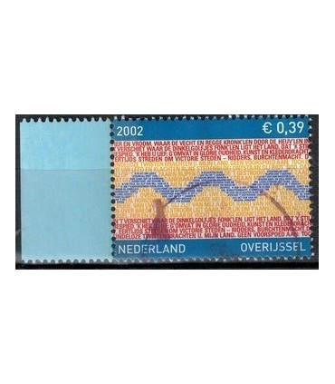 2074 Provinciezegel TAB (o) blauw
