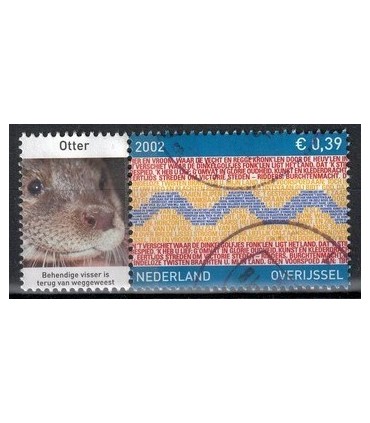 2074 Provinciezegel TAB (o) otter