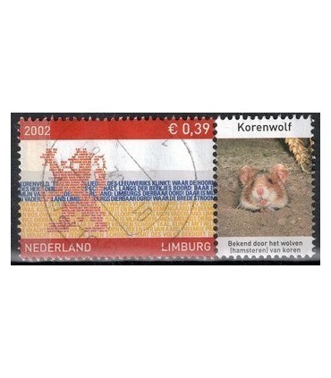 2073 Provinciezegel TAB (o) Korenwolf