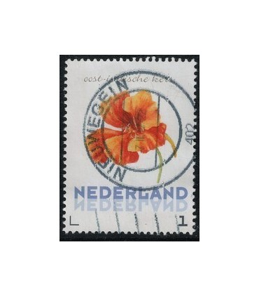 3012 Ac-05 Bloemen najaar oost-indische kers (o)