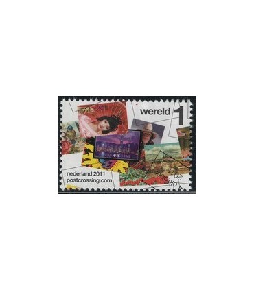 2883 Postcrossing vrouw met kind (o)