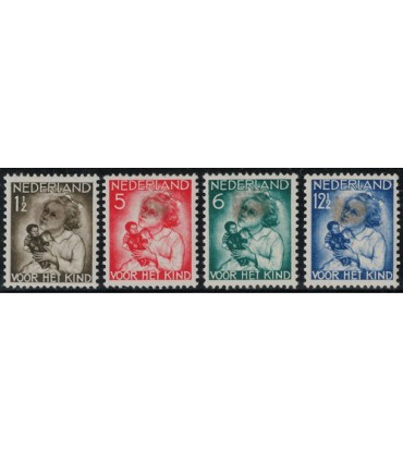 270 - 273 Kinderzegels (x) Bkeus
