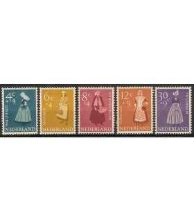 707 - 711 Zomerzegels (x)