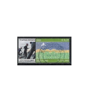 2076 Provinciezegel TAB (o) triathlon links