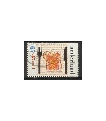 1436 Kinderzegel (o)