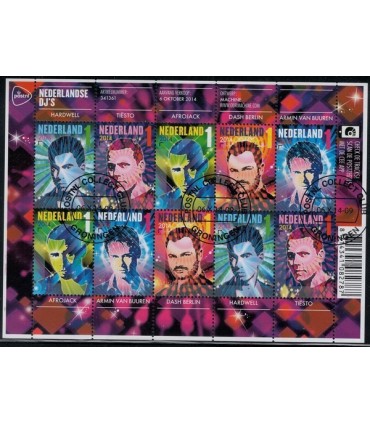 3229 - 3233 Nederlandse DJ’S (o)