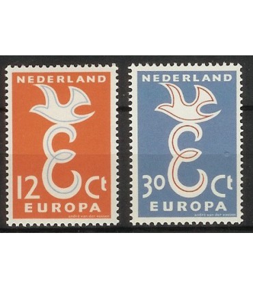 713 - 714 Europa-zegels (xx)