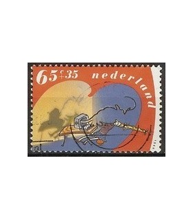 1458 Kinderzegel (o)