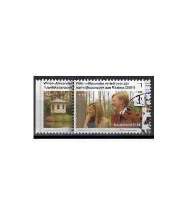 3204 Willem Alexander en Maxima (o) TAB