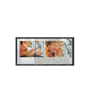 3207 Willem Alexander en Maxima (o) TAB2