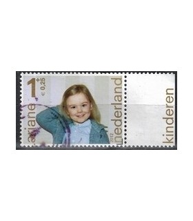 3001c Kinderzegels Ariane (o) TAB
