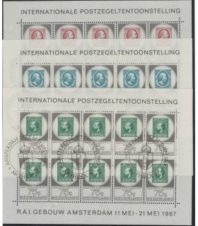 0886 - 888 Amphilexzegels (o)