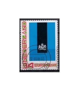 Kerstzegel blauwvlak met logo (o)