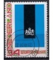 Kerstzegel blauwvlak met logo (o)