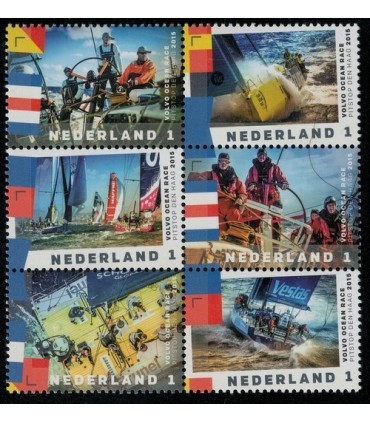 3303 - 3308 Volvo Ocean Race (o) blok 