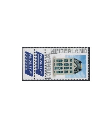 2899 KLM Huisje Wereld dubbele TAB (xx)