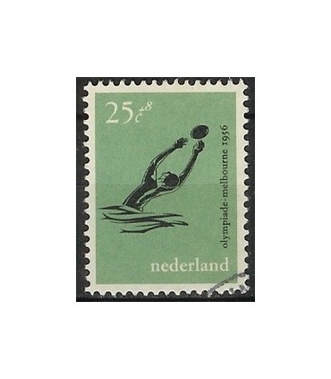 680 Olympiadezegel (o)