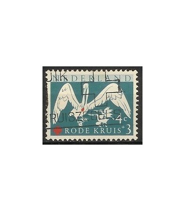 695 Rode Kruis zegel (o)